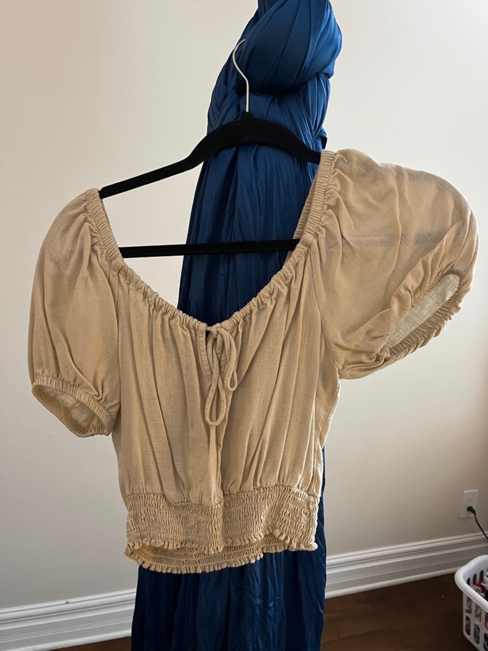 Hippie bohoo lace crop top